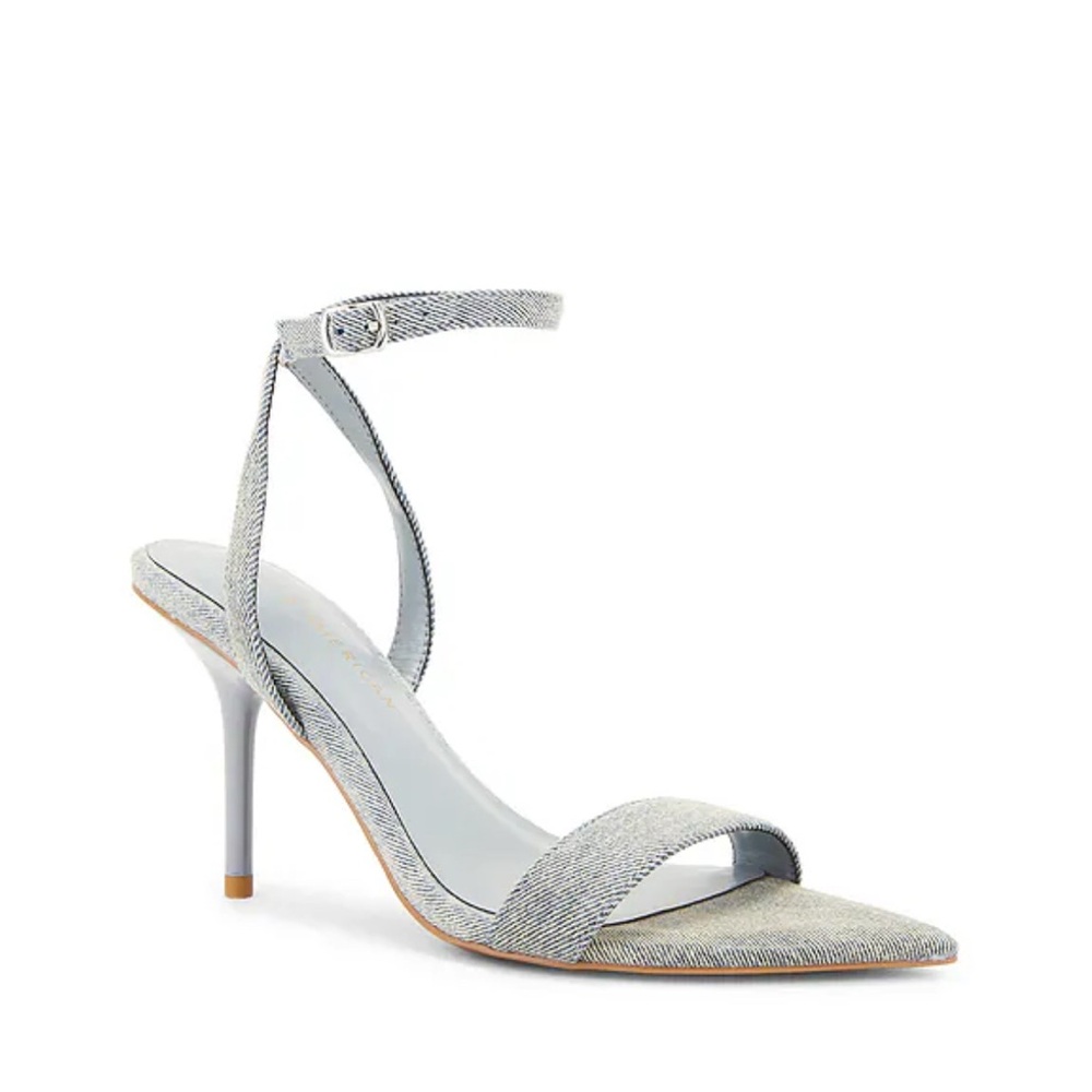 Elegant Gray Women's Heels